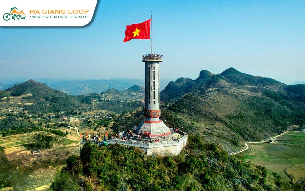 Stand at Vietnam’s northernmost point beneath the fluttering flag of national pride